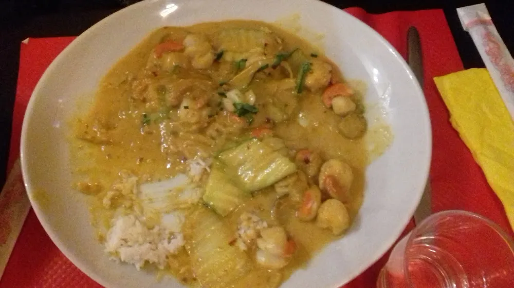 Coquille St Jacques Sauce Thaïlandaise